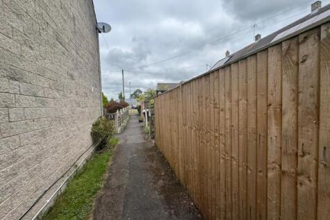 access from the car park area to the property