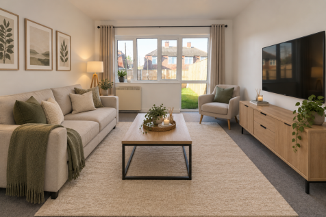 Staged Sitting Room