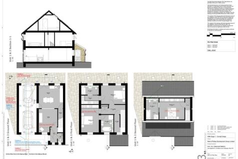 Floor Plans- Plot 1 and 2, Bakers Lane, Shutlanger