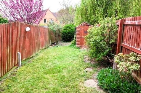Rear garden from patio doors