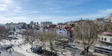 Vibrant city views and bustling urban life...