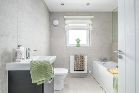 Spacious family bathroom