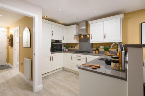 Internal kitchen image of The Greenwood at Gateford Manor