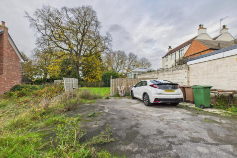 Rear of property