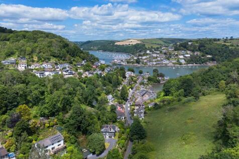 Drone Shot with River 1_Brambles, Weeke Hill, Dartmouth