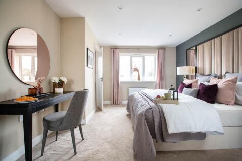 Ample space for a dressing table in the main bedroom