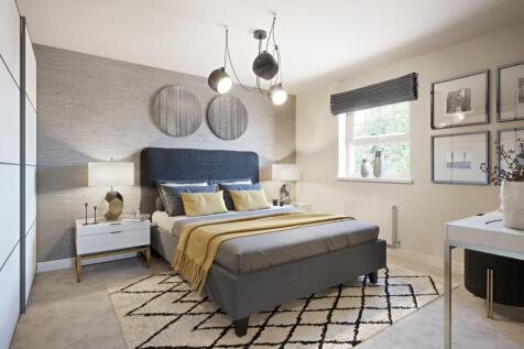 Double bedroom to the Exeter, a 4 bedroom detached home