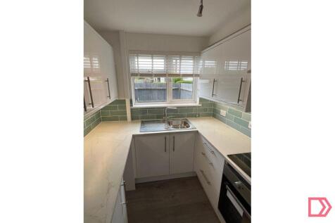Kitchen view onto front garden