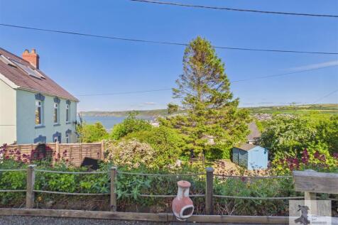 view from house garden