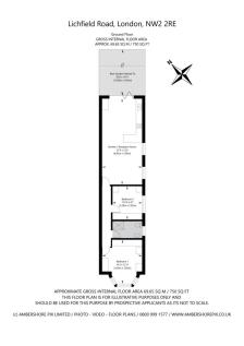 Flat 2 16 Lichfield Road, London, NW2 2RE