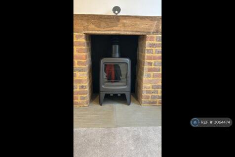 Log Burner In Lounge