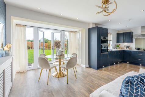 Kitchen/dining room in Glenbervie show home