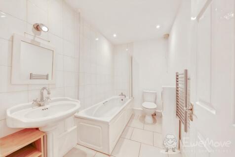 Bathroom with Over Bath Shower