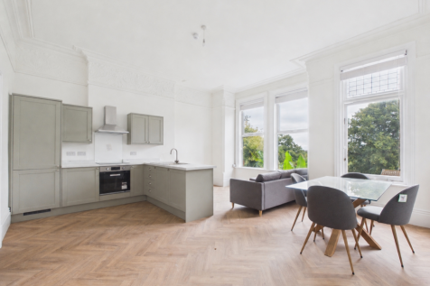 open plan kitchen living diner