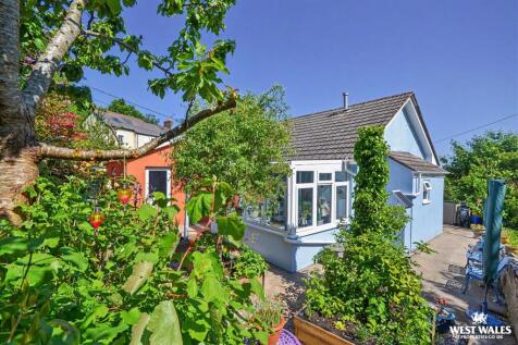 Rear of property