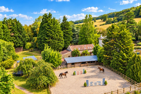 Sunny Countryside Equestrian Arena.png