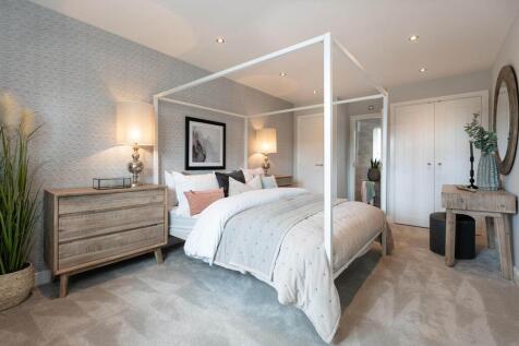 King-size bedroom with ample storage