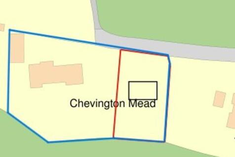 Chevington Mead &amp; Red Outline Potential Building Plot