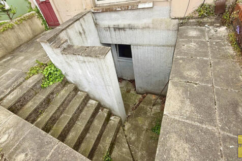 Steps to basement
