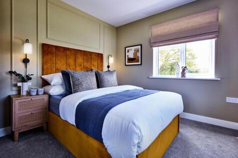 Bedroom 2 is spacious with room to add storage - typical Taylor Wimpey home