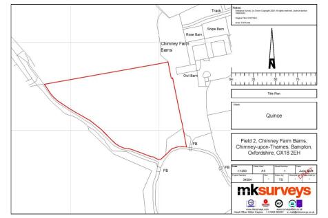 Land at Chimney Fram Barns, Chimney, Bampton, OX18 2EH