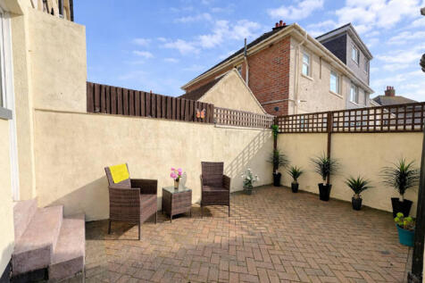 Rear of property