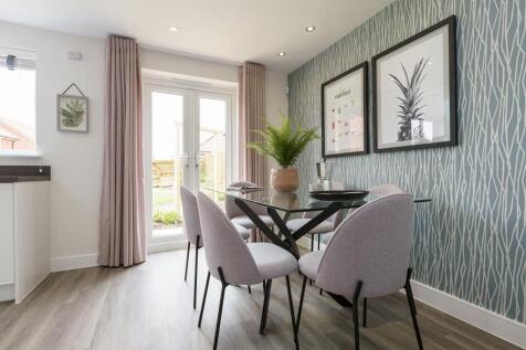 French doors open out to the rear garden