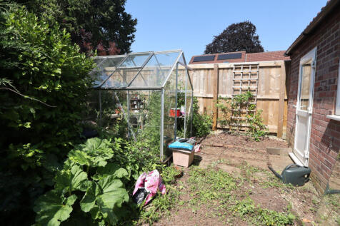 Green house and side garden