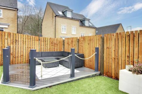 Composite Decked Area of Garden