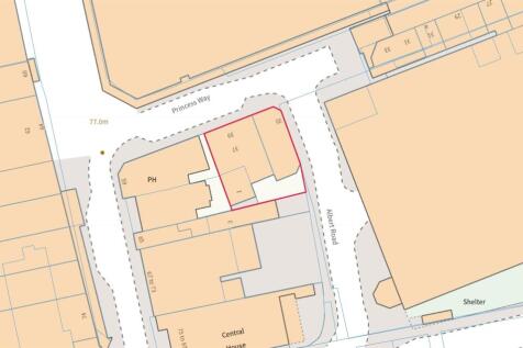 OSMAP 35-39 Princess Way &amp; 1 Albert Road, Camberle