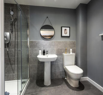 Indicative En-Suite Shower Room, Contemporary Modern Decoration
