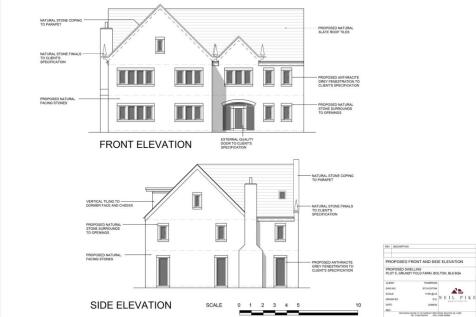 K1088-04 S73 A3 Proposed Front and Side Elevation 