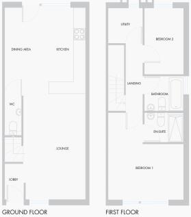 2 bedroom plan