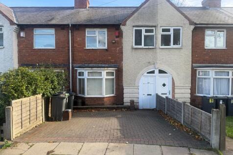 2-bed terraced on Round Road, Birmingham, £850/mo