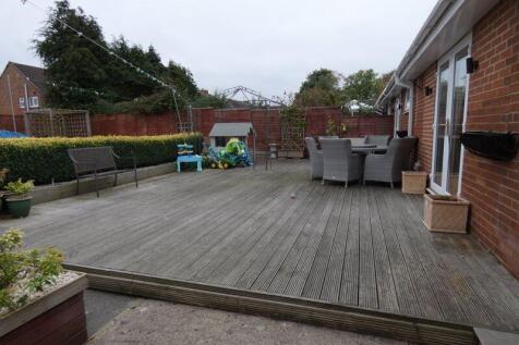 Rear Garden decking area