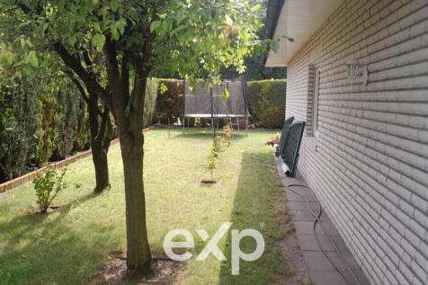 Garten seitlich am Haus