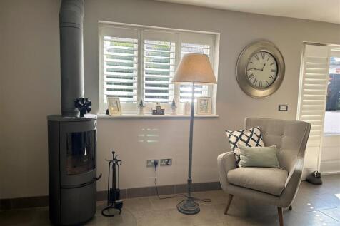 Living Area with Stove