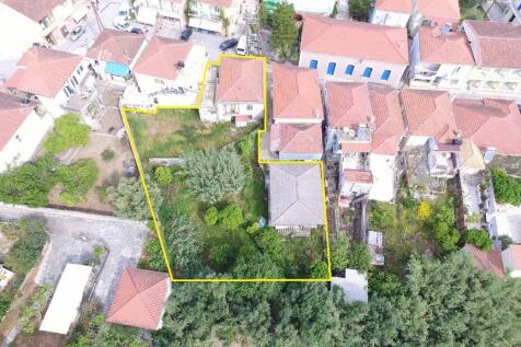 Aerial view of house