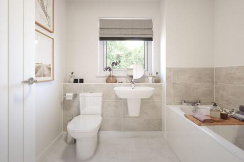 Spacious family bathroom