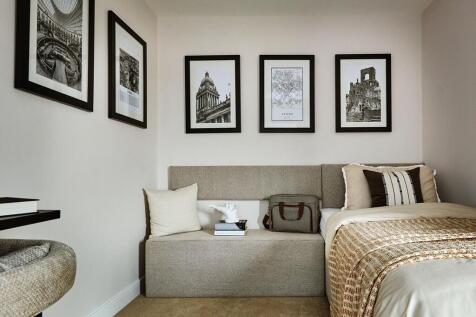 The third bedroom is a single, perfect for a young child or a home office