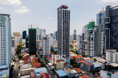 27th Floor 1 Bedroom Condo Type B5 Resale - Time Square 306, BKK1, Phnom Penh