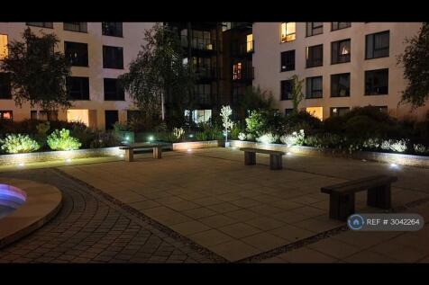 Private Garden At Night