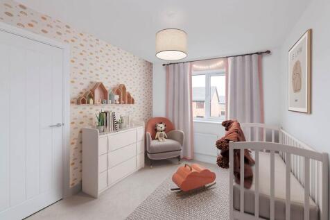 A fourth bedroom could also be used as nursery or playroom