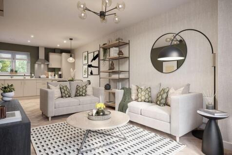 A modern open plan living area, perfect for socialising