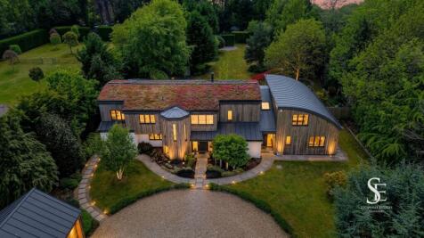 Front of house twilight