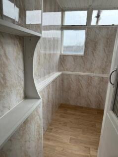 Back door area