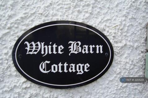 White Barn Cottage Sign