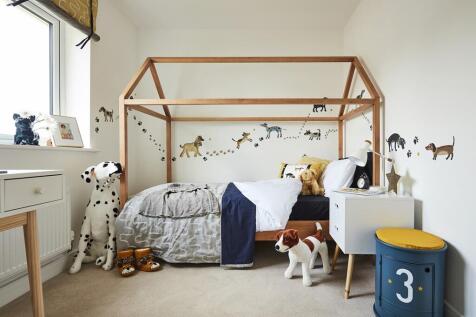 The third bedroom can be used as a home office or nursery