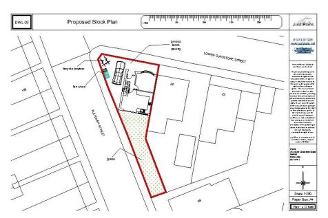DWL 03 - Land Adjacent To 25 Lower Gladstone Street  - Proposed Block Plan - Scale 1-200 - A4 - 2022-12-07 T202508181048.pdf