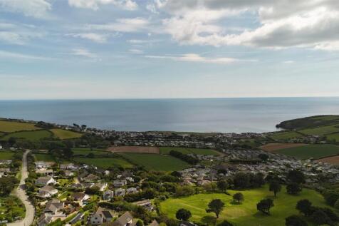 Aerial View taken from above the property to show